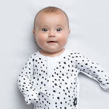 SWADDLE - Hands to Heart- 'Leopard' - Baby Swaddle