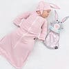 Pink Swaddle Beanie and toy