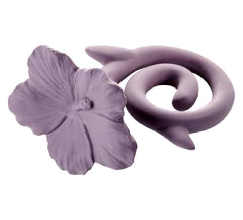 Natruba Teether Hibiscus - Purple